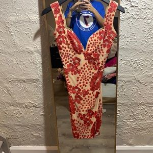 Holt Miami hand painted dress